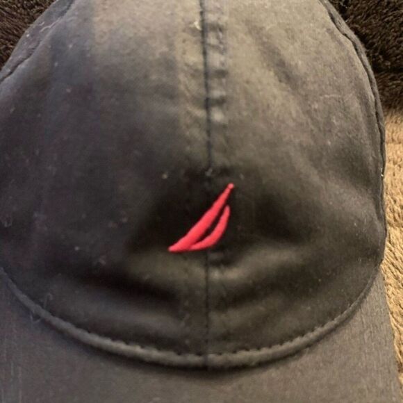 Nautica Adjustable Hat Black and Pink - Picture 4 of 4